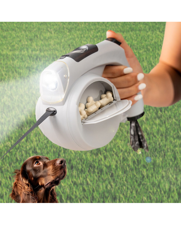 6-in-1 Retractable Dog Leash Leashic InnovaGoods