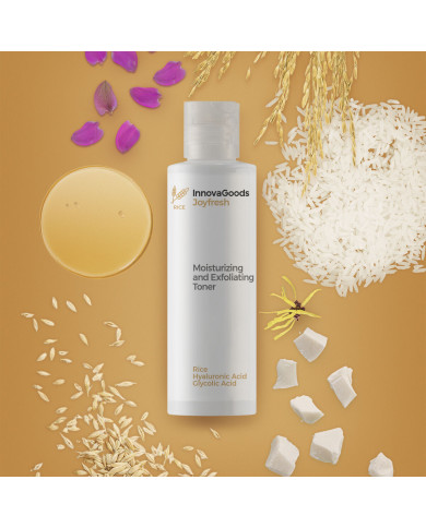 Moisturizing and Exfoliating Facial Toner Rice Joyfresh InnovaGoods 150 ml