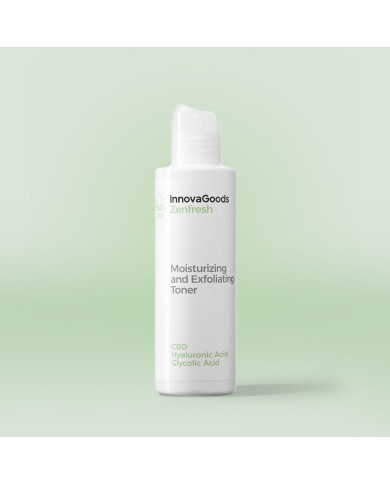 Moisturizing and Exfoliating Facial Toner CBD Zenfresh InnovaGoods 150 ml