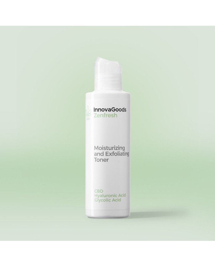 Moisturizing and Exfoliating Facial Toner CBD Zenfresh InnovaGoods 150 ml