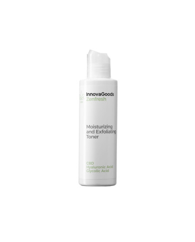 Moisturizing and Exfoliating Facial Toner CBD Zenfresh InnovaGoods 150 ml