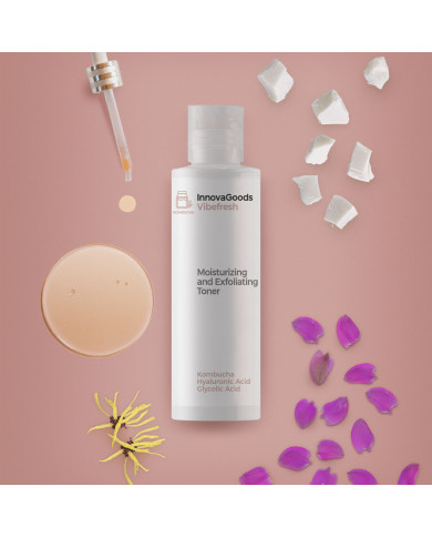 Moisturizing and Exfoliating Facial Toner Kombucha Vibefresh InnovaGoods 150 ml