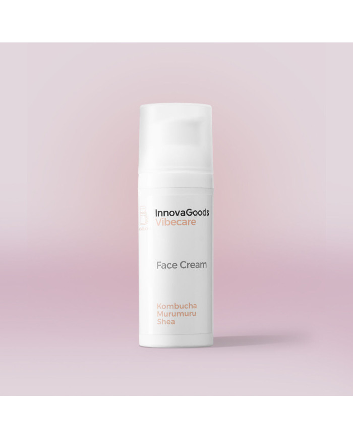 Hydrating Facial Cream Kombucha Vibecare InnovaGoods 50 ml