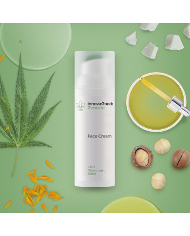 Hydrating Facial Cream CBD Zencare InnovaGoods 50 ml