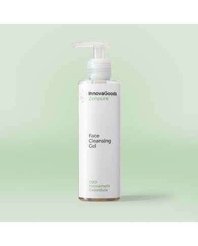 Facial Cleansing Gel CBD Zenpure InnovaGoods 200 ml