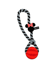 Dog toy Minnie Mouse Red Polyester Cotton TPR 10 x 30 x 7 cm 7 x 30 x 10 cm