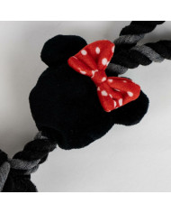 Dog toy Minnie Mouse Red Polyester Cotton TPR 10 x 30 x 7 cm 7 x 30 x 10 cm