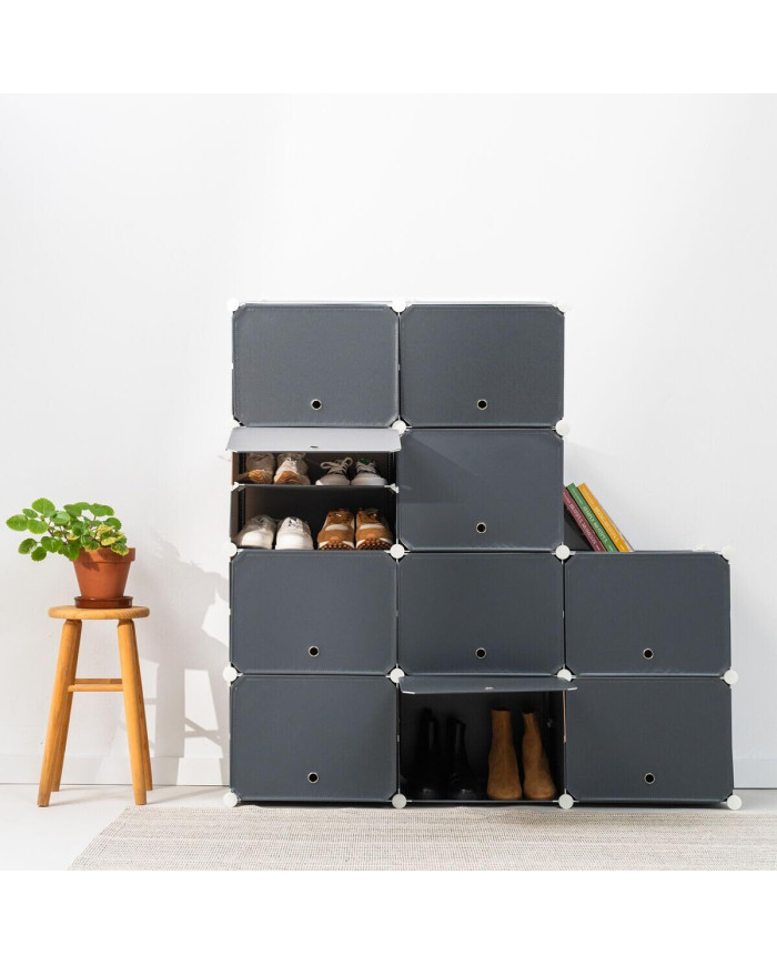 Shoe cupboard Grey (Refurbished C)