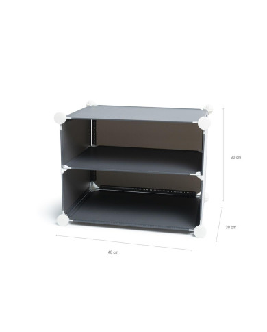 Shoe cupboard Grey (Refurbished C)