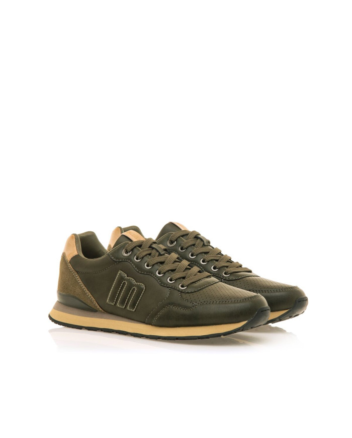 Men’s Casual Trainers Mustang Flore Kakhy Bussi Kakhy 84755 C56225 Green