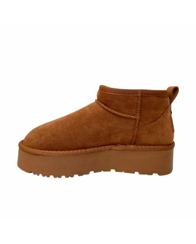 Ladies ankle boots XTI Brown