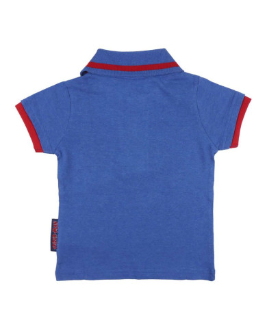Child's Short Sleeve T-Shirt Spider-Man Blue