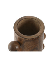 Vase Home ESPRIT Mango wood 10 x 10 x 28 cm