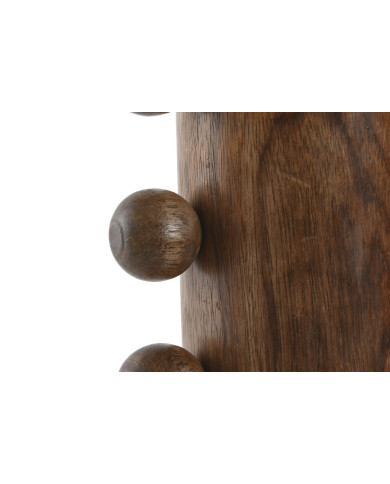 Vase Home ESPRIT Mango wood 10 x 10 x 28 cm
