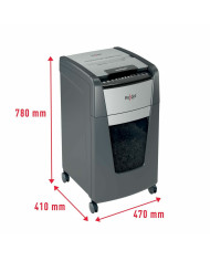 Micro-Cut Paper Shredder Rexel Optimum Auto+ 300M 60 L