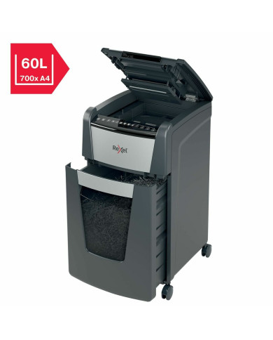 Micro-Cut Paper Shredder Rexel Optimum Auto+ 300M 60 L