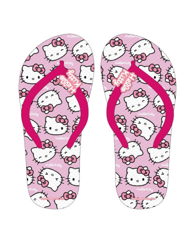Swimming Pool Slippers Hello Kitty Pink