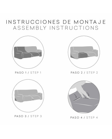 Sofa Cover Eysa JAZ (Refurbished B)