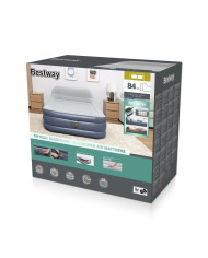 Bestway Inflatable Double Bed with Motor and Headboard 226x152x84 cm Camping 67923