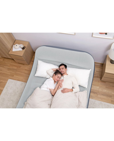 Bestway Inflatable Double Bed with Motor and Headboard 226x152x84 cm Camping 67923