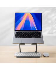 Folding and Adjustable Laptop Stand Lastan InnovaGoods