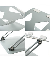 Folding and Adjustable Laptop Stand Lastan InnovaGoods
