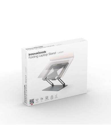 Folding and Adjustable Laptop Stand Lastan InnovaGoods
