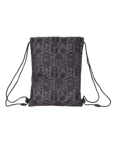 Backpack with Strings The Avengers Vendetta Black 26 x 34 x 1 cm