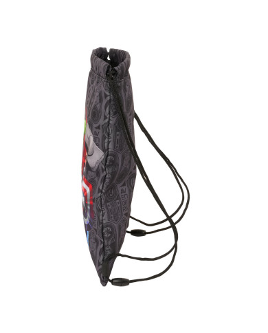 Backpack with Strings The Avengers Vendetta Black 26 x 34 x 1 cm