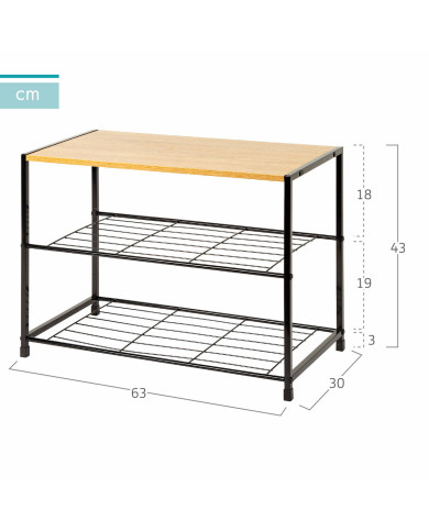 Shoe Rack Max Home 63 x 43 x 30 cm
