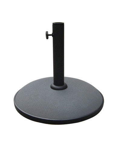 Marbueno Base Sombrilla Redonda 45x36 cm 20KG Gris Jardín, Piscina, Terraza