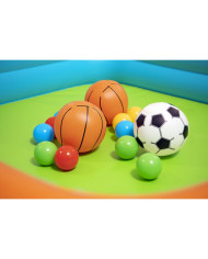 Bestway Inflatable Kids Pool with Baskets, Balls 120x107x84 cm +2 Years Garden 52728