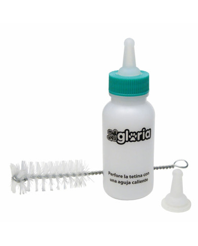 Baby's bottle Gloria White 50 ml Small animals Puppies