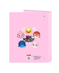 Ring binder Sparkle Na! Na! Na! Light Pink 26,5 x 33 x 4 cm