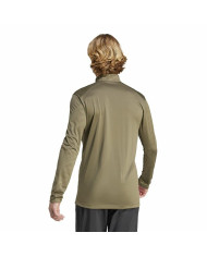 Men’s Sweatshirt without Hood Adidas Mt Half Zi Ls Brown