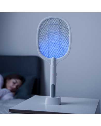 2-in-1 Rechargeable Insect Killing Racket with UV Light Elecfly InnovaGoods