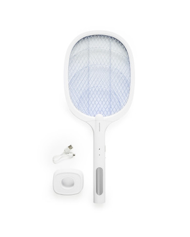 2-in-1 Rechargeable Insect Killing Racket with UV Light Elecfly InnovaGoods