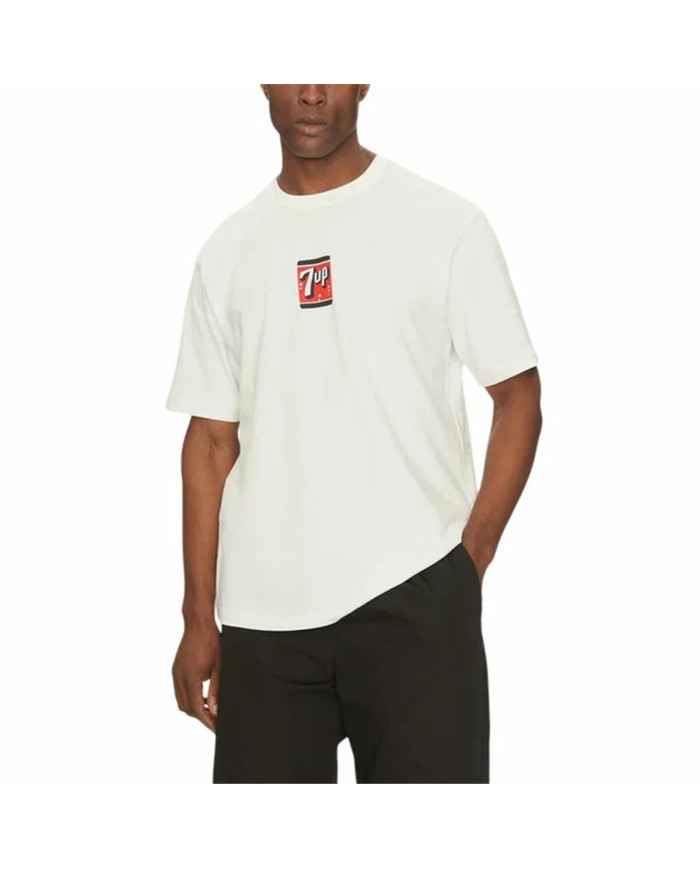 Men’s Short Sleeve T-Shirt Only & Sons Ons7Up Rlx Ss Beige
