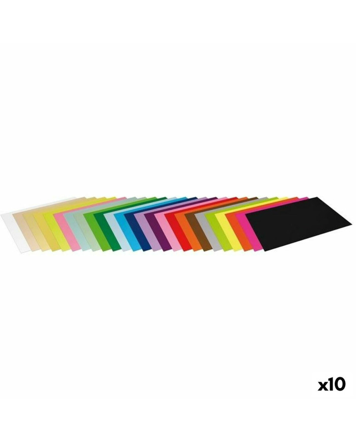 Cards Fabrisa Multicolour 50 Pieces (10 Units)