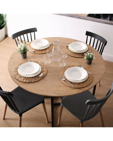 Dining Table Versa Beatriz Multicolour (Refurbished C)