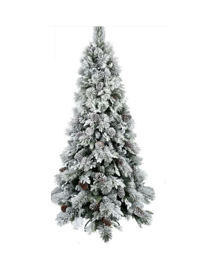 Christmas Tree Home ESPRIT White PVC Aluminium Snowfall 94 X 94 X 150 CM