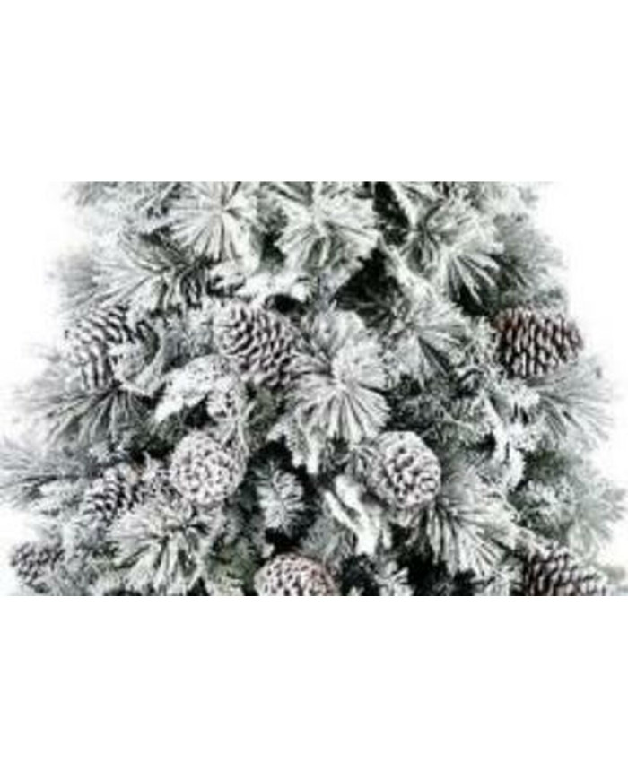 Christmas Tree Home ESPRIT White PVC Aluminium Snowfall 94 X 94 X 150 CM