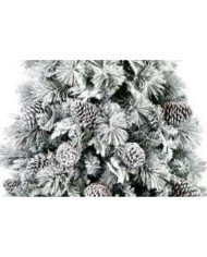 Christmas Tree Home ESPRIT White PVC Aluminium Snowfall 94 X 94 X 150 CM