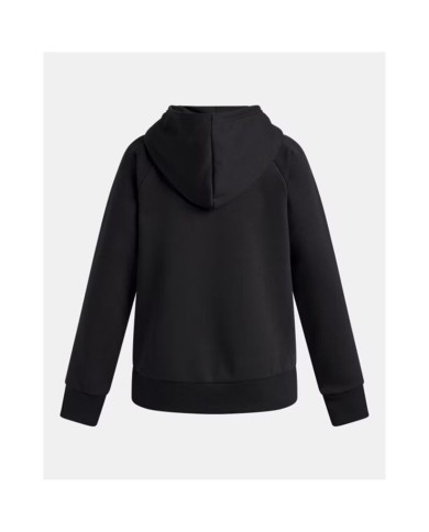 Hooded Sweatshirt for Girls Under Armour Rival Flc Shimmer Hdy Black