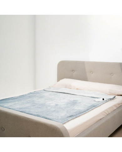 Electric Blanket Elakef InnovaGoods Grey 120 x 160 cm Polyester 160 W (Refurbished A)