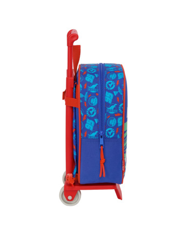 School Bag Cars Multicolour 22 x 27 x 10 cm