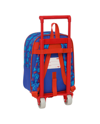 School Bag Cars Multicolour 22 x 27 x 10 cm