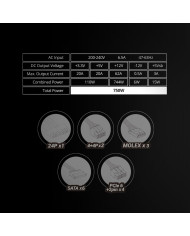 Power supply Mars Gaming MPZE750SIM ATX 750 W 6 W 110 W 80 Plus Silver (Refurbished A)