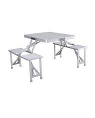 Picnic table Marbueno Multicolour Aluminium (Refurbished B)