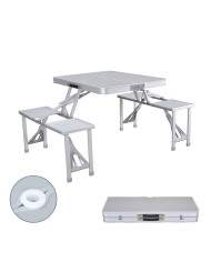 Picnic table Marbueno Multicolour Aluminium (Refurbished B)
